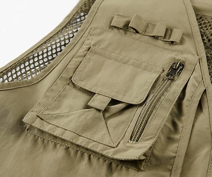 Ademend Mesh Rits Cargovest