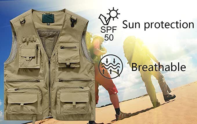 Ademend Mesh Rits Cargovest