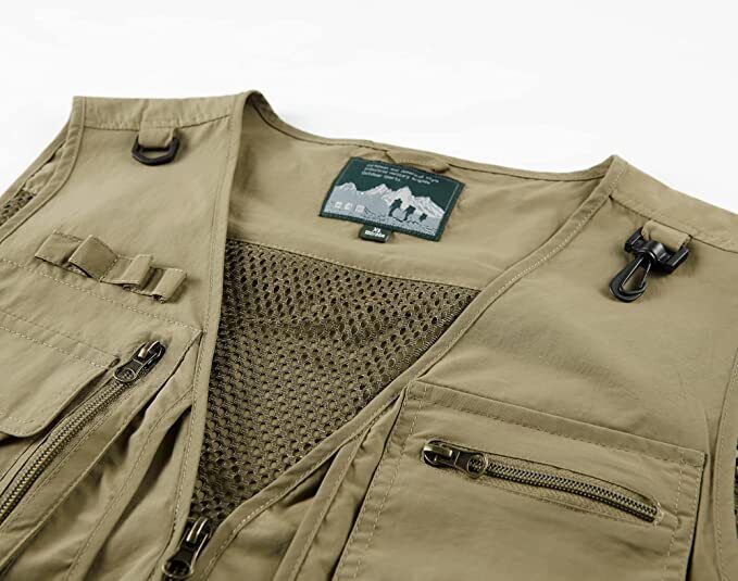 Ademend Mesh Rits Cargovest