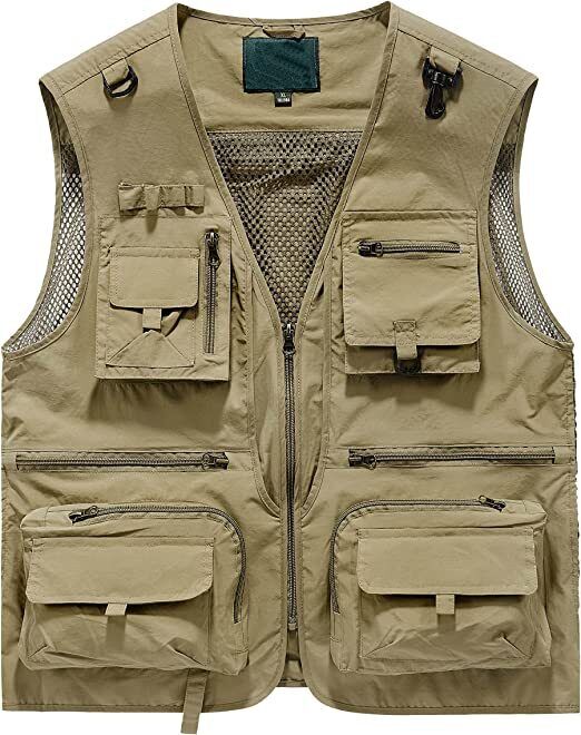 Ademend Mesh Rits Cargovest