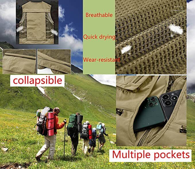 Ademend Mesh Rits Cargovest