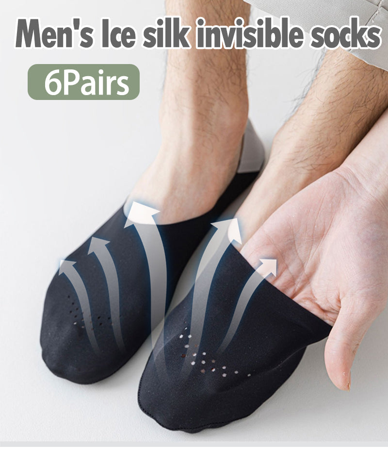 Ice Silk Antislip Sokken