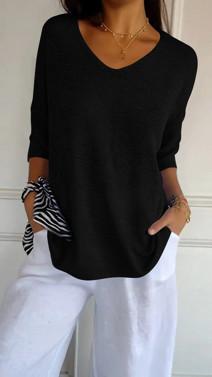Stijlvolle V-hals Top