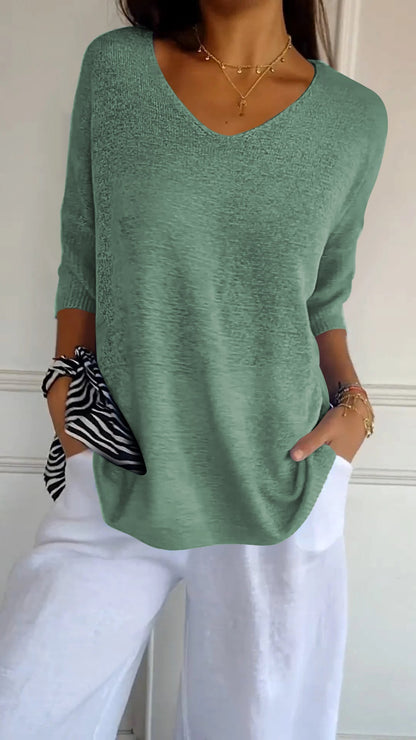Stijlvolle V-hals Top