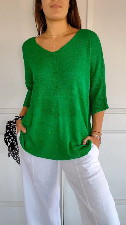 Stijlvolle V-hals Top