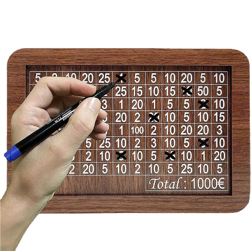 Houten Spaarpot met Teller - De Perfecte Mix van Functie en Stijl