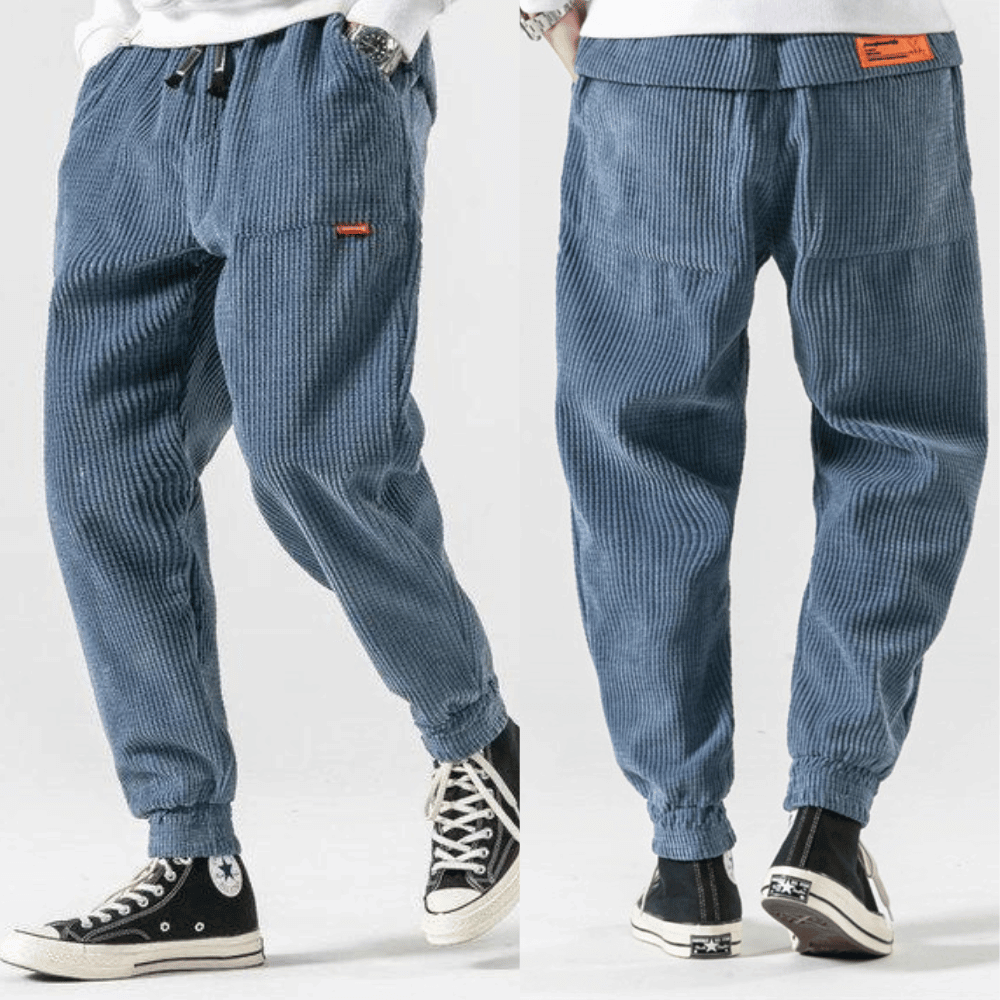 Erik - Modieuze corduroy broek