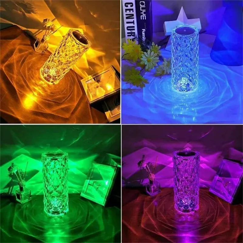 Kristallen LED-tafellamp