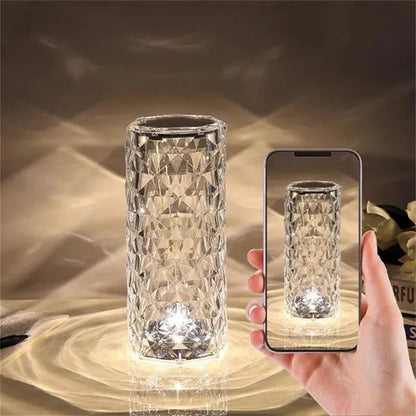 Kristallen LED-tafellamp