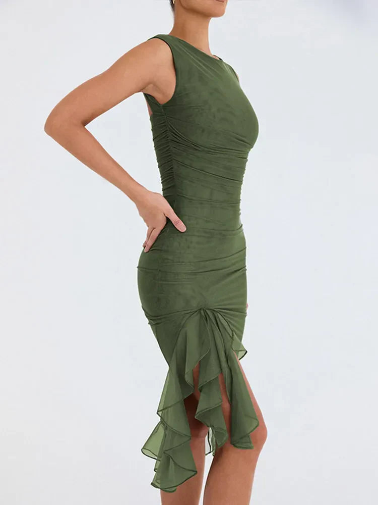 EVA Midi Jurk