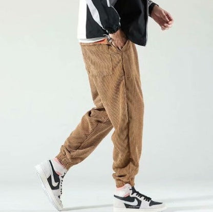 Erik - Modieuze corduroy broek