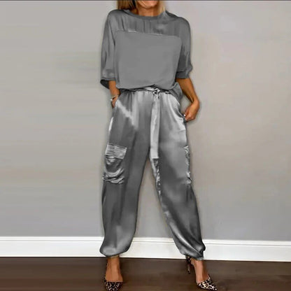 Zoe® - Ontspannen Outfit Set - Comfort ontmoet stijl in deze casual set.