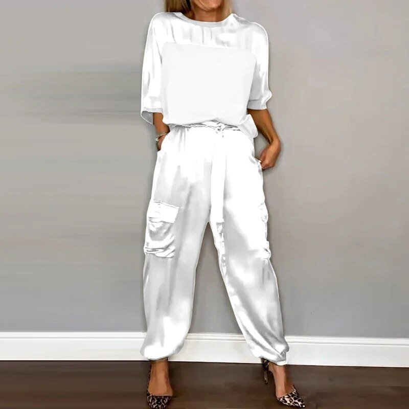 Zoe® - Ontspannen Outfit Set - Comfort ontmoet stijl in deze casual set.