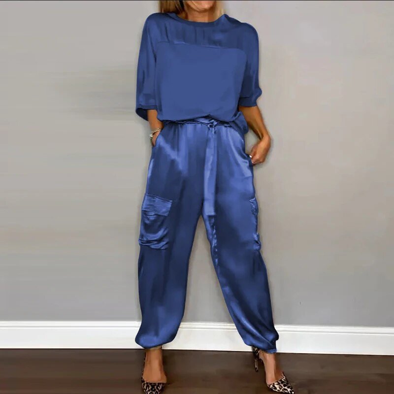 Zoe® - Ontspannen Outfit Set - Comfort ontmoet stijl in deze casual set.