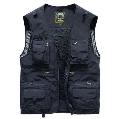 Ademend Mesh Rits Cargovest