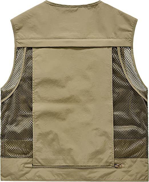 Ademend Mesh Rits Cargovest