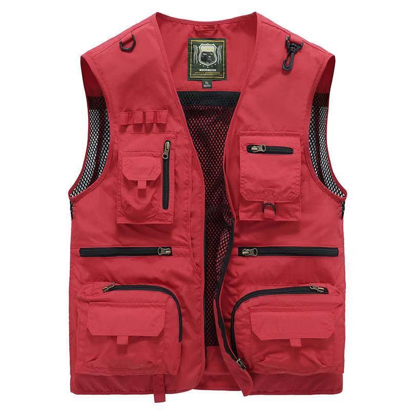 Ademend Mesh Rits Cargovest